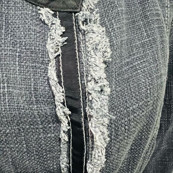Schneiders Salzburg Designer Chambray Jean Blazer jacket Size 8 - Picture 5 of 6